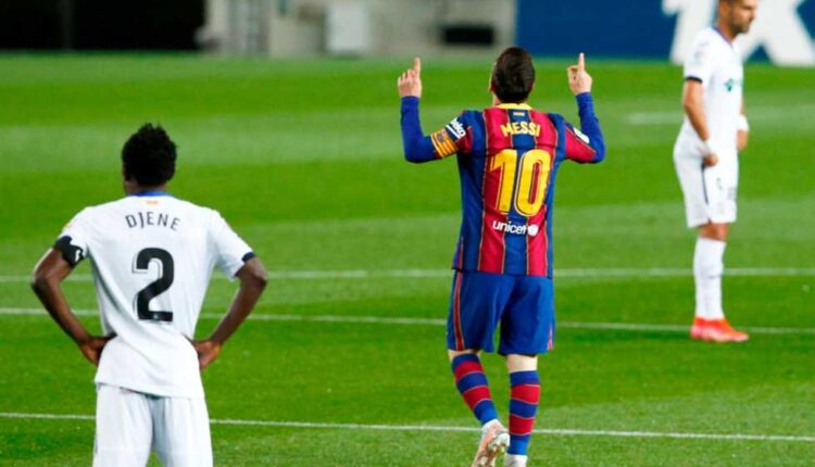 برشلونة يفوز علي خيتافي بخماسية فى الدوري الإسباني