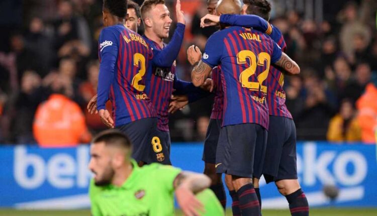 برشلونة يهزم أتلتيك بلباو 4-0 ويحرز كأس أسبانيا