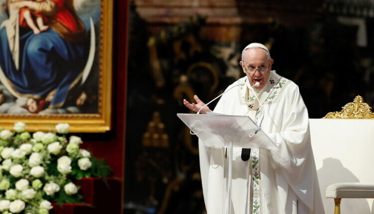 البابا فرنسيس يدعو إلى وقف القتال في إسرائيل وغزة