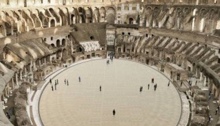 الثقافة الإيطالية تعيد بناء المدرج الرومانى الكولوسيوم فى روما
