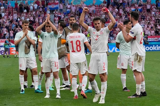 إسبانيا أول المتأهلين لنصف نهائى يورو 2020 على حساب سويسرا بركلات الترجيح