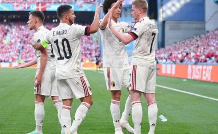 منتخب بلجيكا يتأهل لدور الـ16 بانتصار مثير على الدنمارك يورو 2020