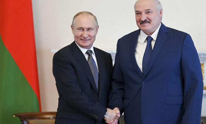 بوتين يستضيف زعيم بيلاروسيا لإجراء محادثات حول توثيق العلاقات