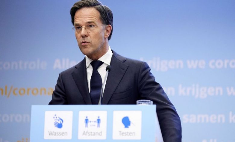 رئيس الوزراء الهولندي يعتذر عن تخفيف قيود كوفيد-19