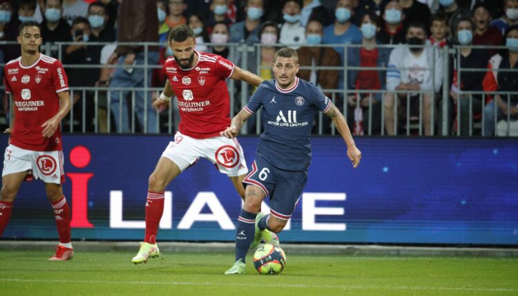 باريس سان جيرمان يواصل الانتصارات فى الدورى الفرنسى برباعية فى مرمى بريست