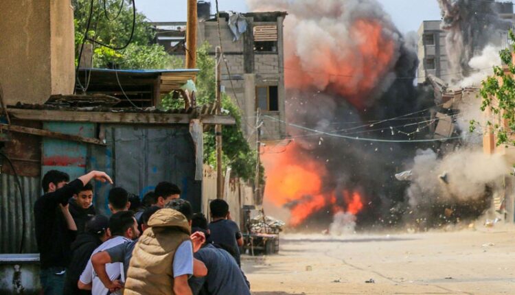 قصف اسرائيلي متواصل على غزة