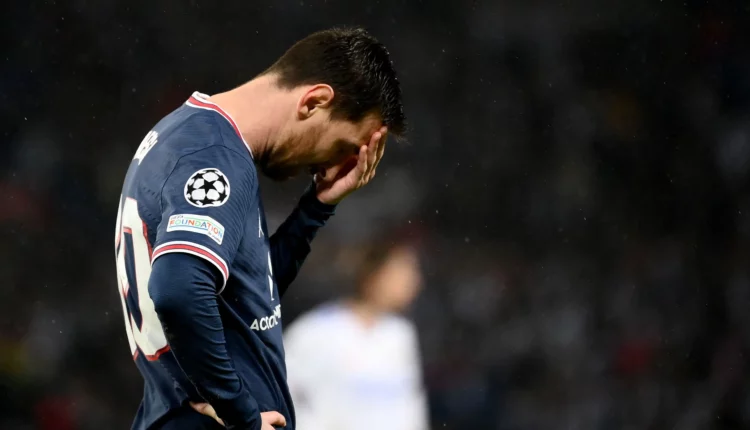 ليونيل ميسى لاعب نادي باريس سنجرمان