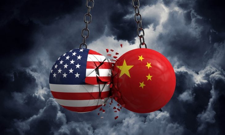 حرب وشيكة بين الولايات المتحدة الأمريكية والصين