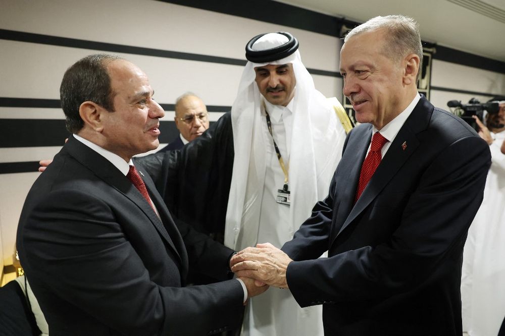 تركيا ومصر ترفعان العلاقات الدبلوماسية بينهما إلى مستوى تبادل السفراء