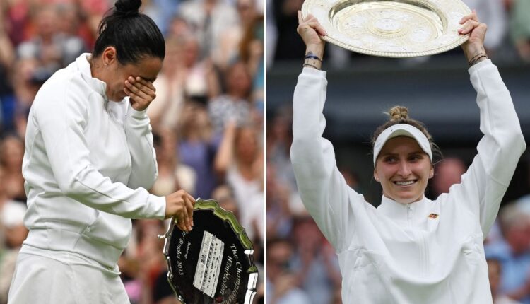 التشيكية ماركيتا فوندروشوفا بطلة لقب ويمبلدون للتنس على حساب التونسية أنس جابر