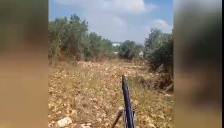 مقاومين فلسطينين يطلقون صاروخين على مستوطنة إسرائيلية بالقرب من جنين