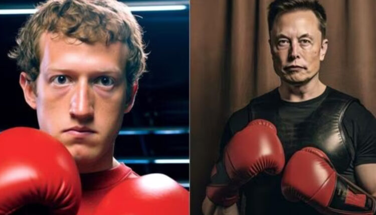 ماسك يتدرب على نزاله المفترض مع مالك موقع فيس بوك "مارك"