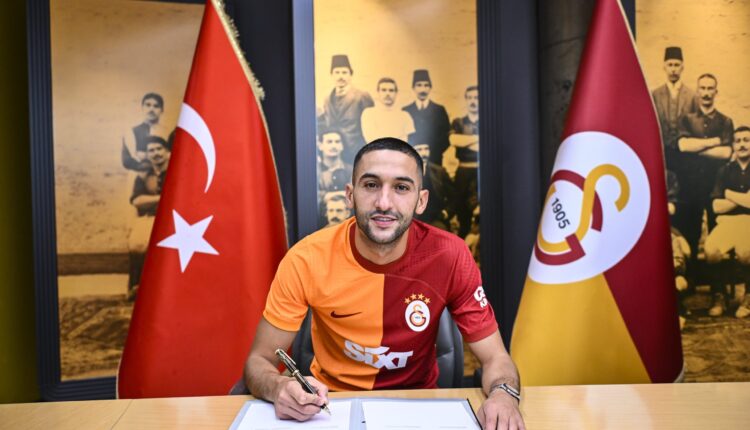 الدولي المغربي حكيم زياش ينضم إلى صفوف غلطة سراي التركي