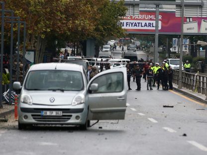انفجار كبير يهز العاصمة التركية أنقرة قرب بوابات مديرية الأمن التابعة للداخلية 