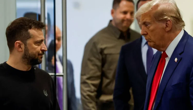 ترامب وزيلنكسي