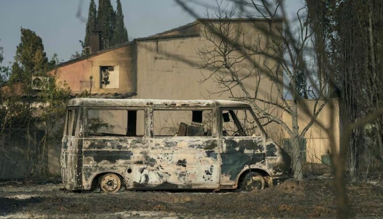 حرائق الغابات في فرنسا