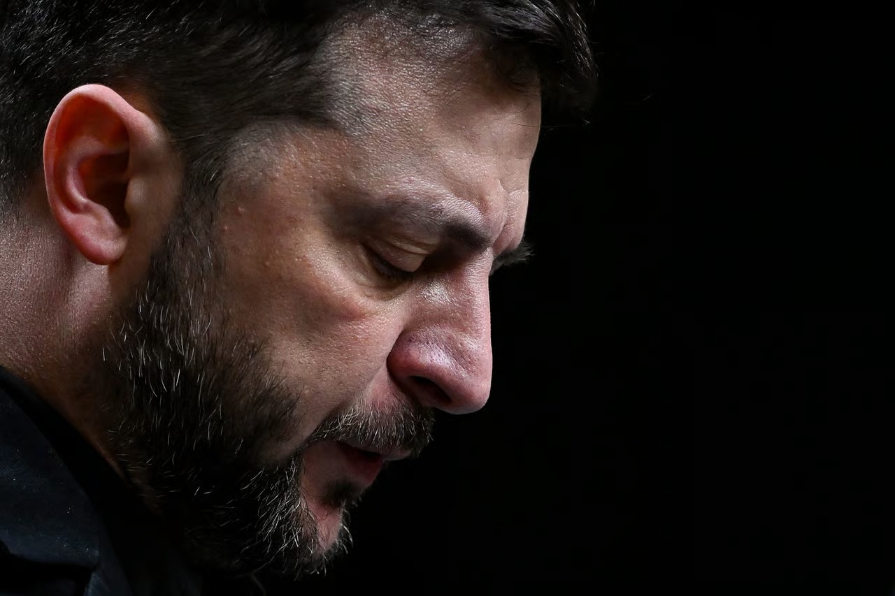 الرئيس الأوكراني فولوديمير زيلينسكي